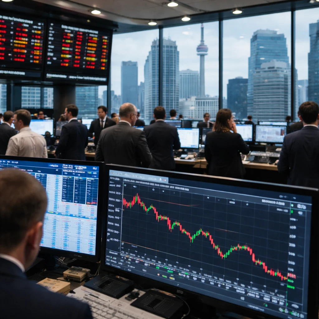 Toronto stocks slip as IT, real estate and mining drag S&P/TSX down 0.21%
