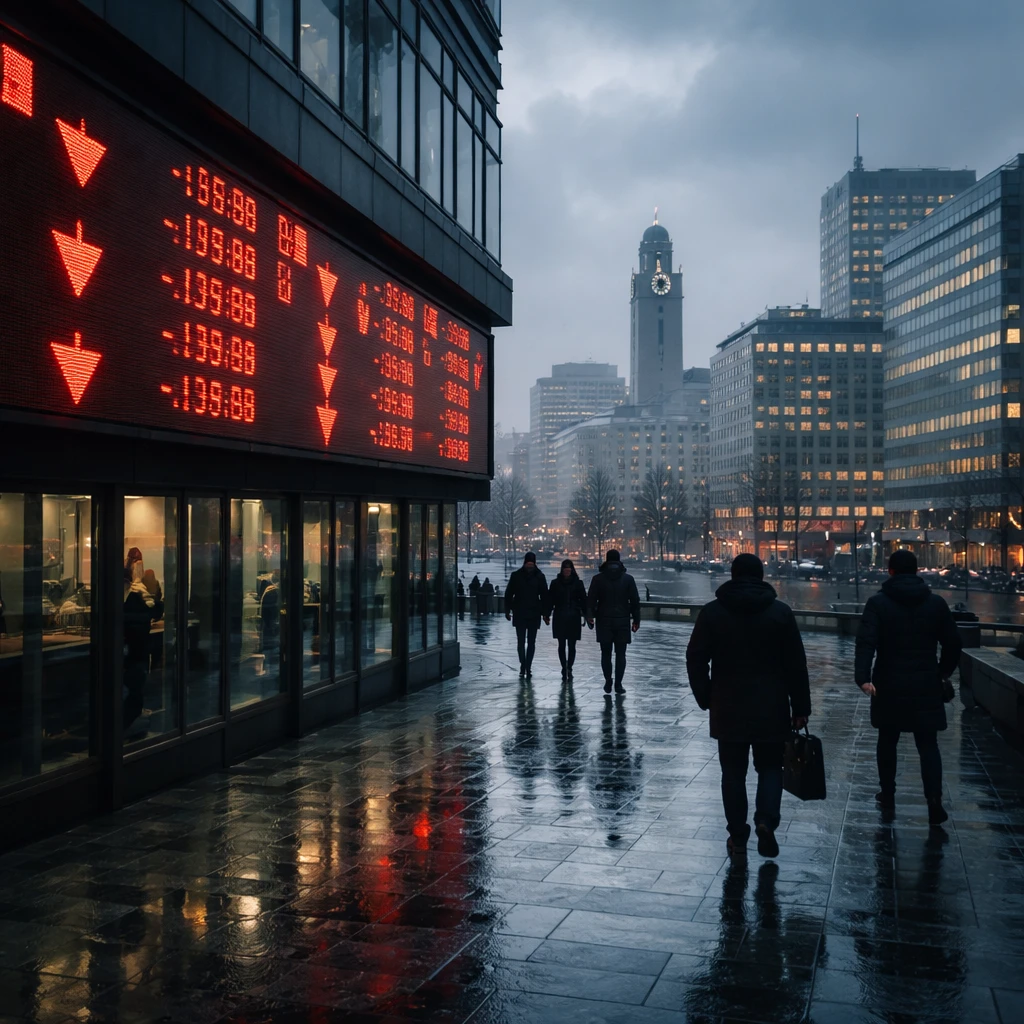 Helsinki benchmark closes lower as industrials and materials weigh on market