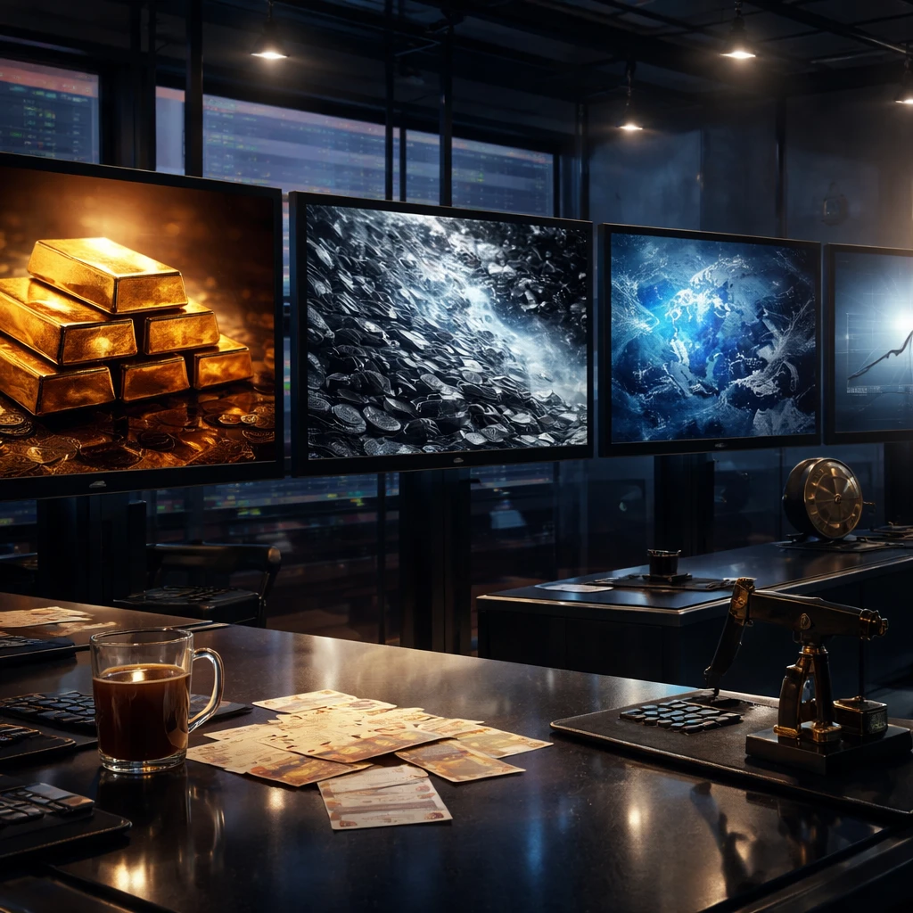 Gold roars, gas surges, and small caps stumble into a Fed-and-mega-cap week