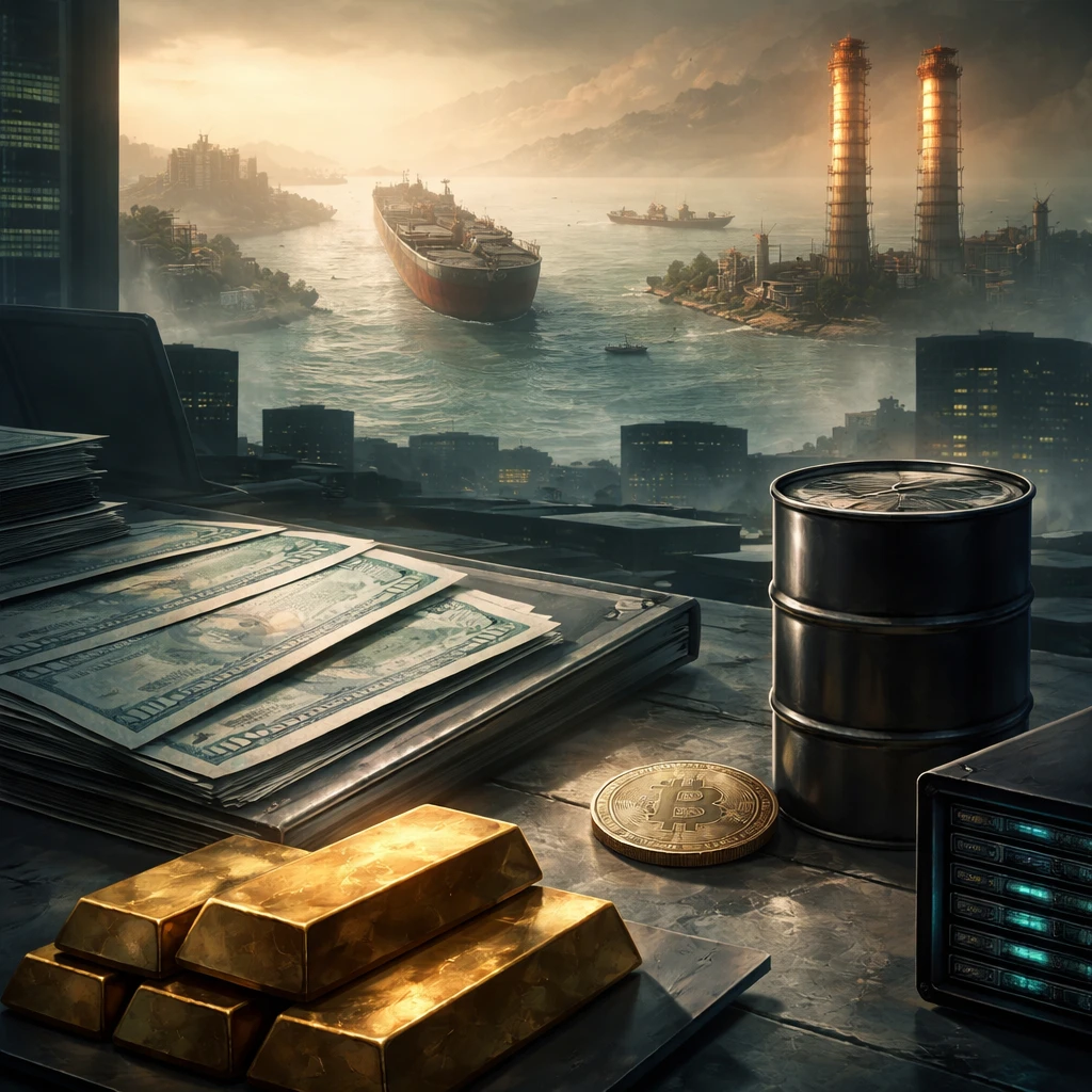 Midday markets lean risk-off as energy rallies, long bonds catch a bid, and gold slips despite war headlines