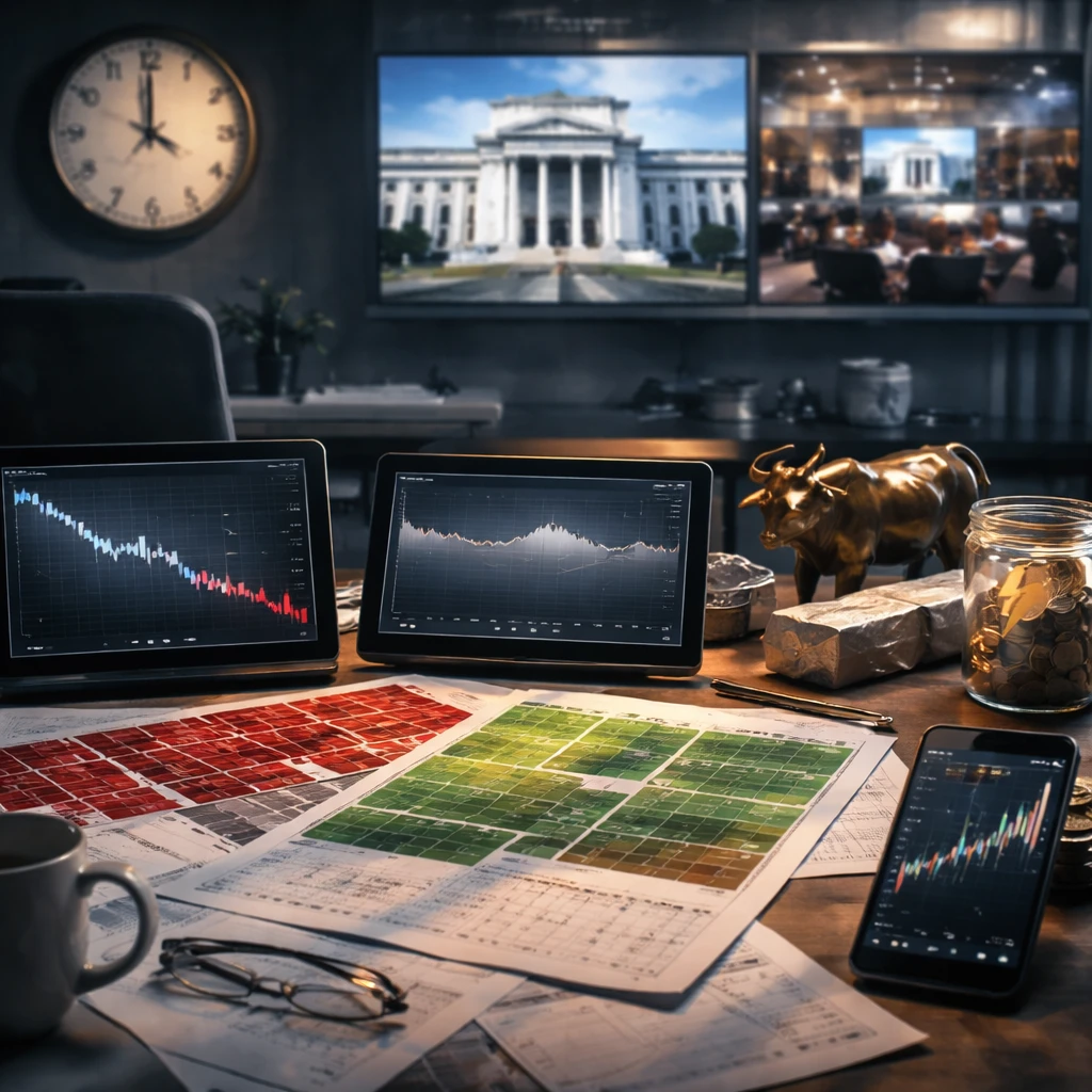 Midday read: Tech still wobbles, defensives steady the tape, and metals nurse a rare shock