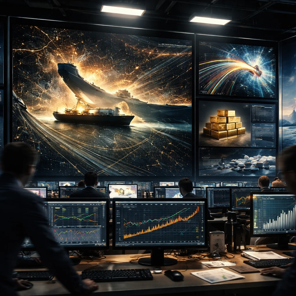 Midday tape leans risk-off: Oil stays bid, gold backs off, bonds slip as tech remains the pressure point