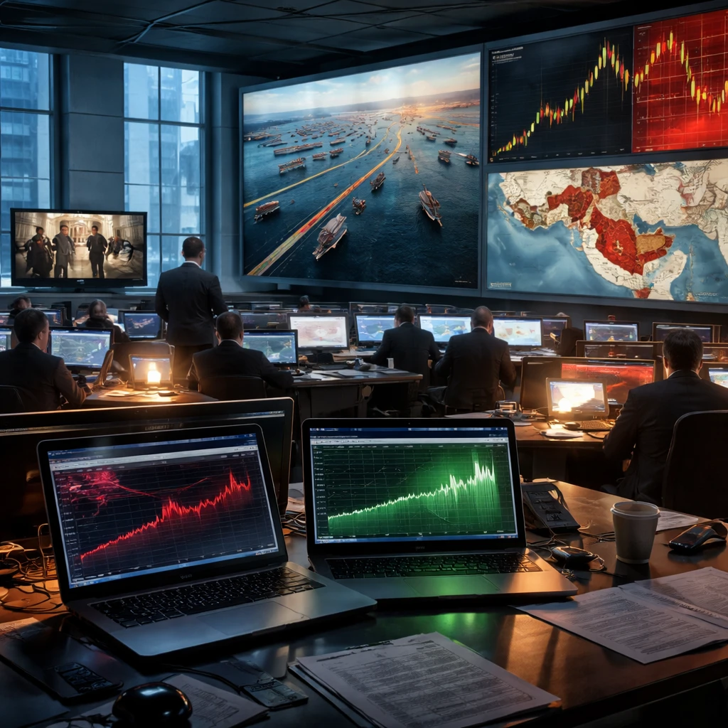 Oil roars, tech buckles, bonds slide as Wall Street opens on edge