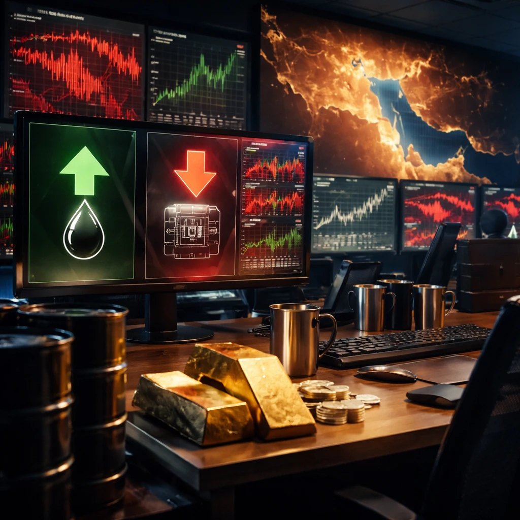 Oil shock rattles the open as equities gap lower, energy and defense take the bid