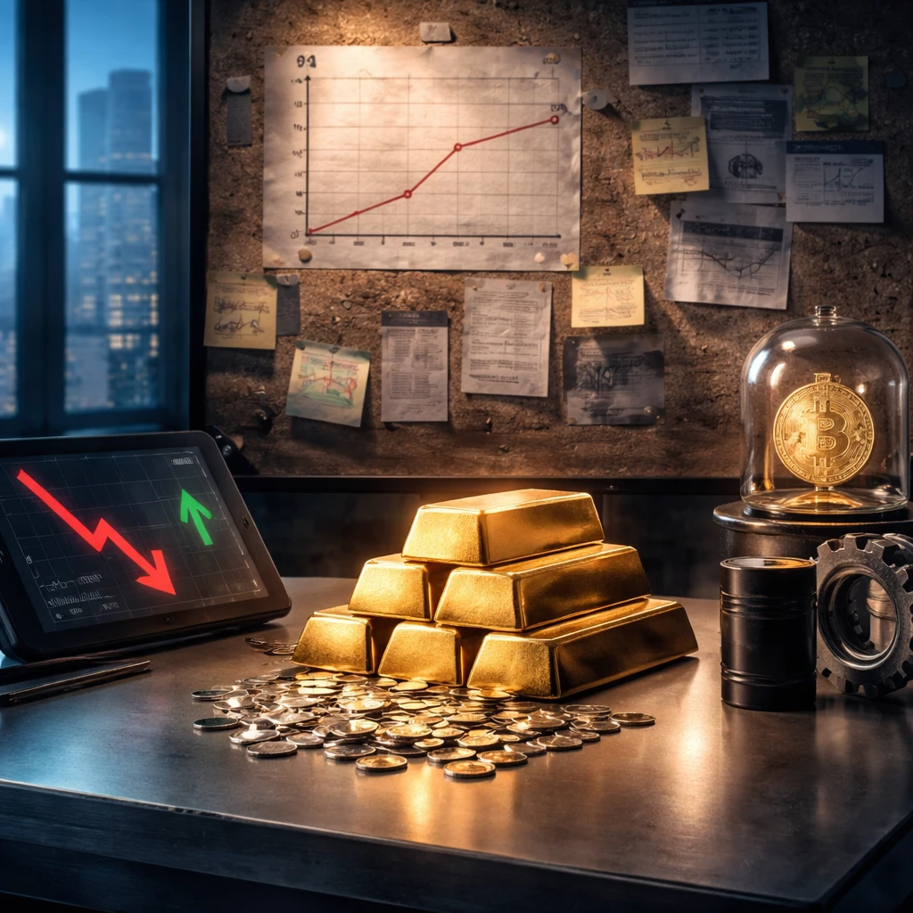 Tech wobbles, small-caps and cyclicals resist, and metals roar back into the open